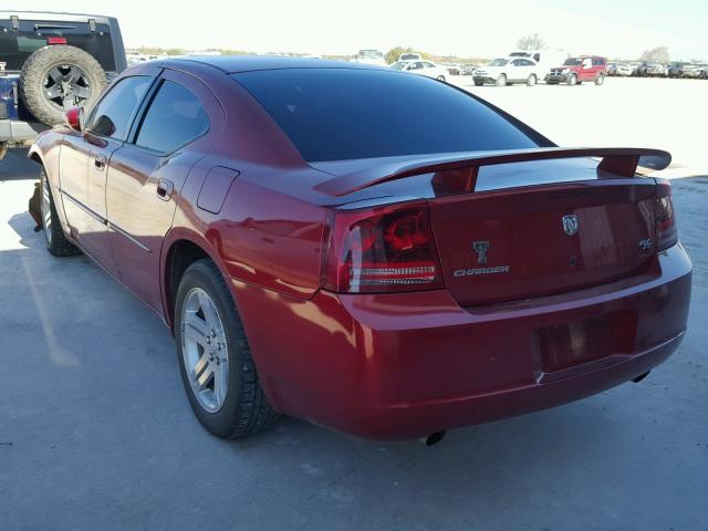 2B3KA53HX6H306598 - 2006 DODGE CHARGER R/ RED photo 3