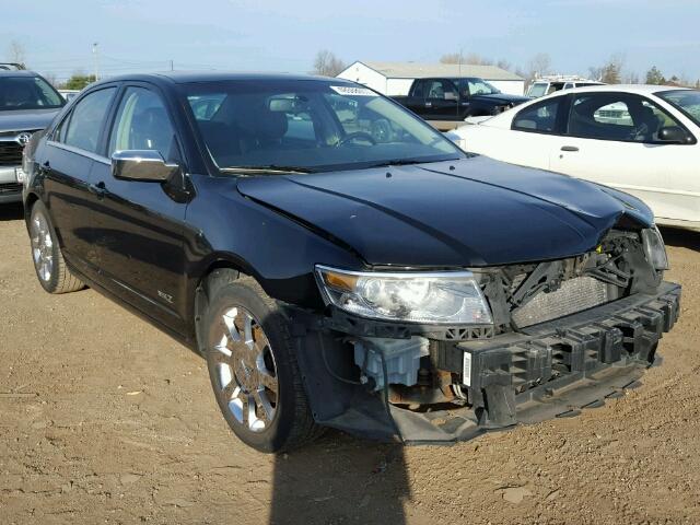 3LNHM26T48R620510 - 2008 LINCOLN MKZ BLACK photo 1