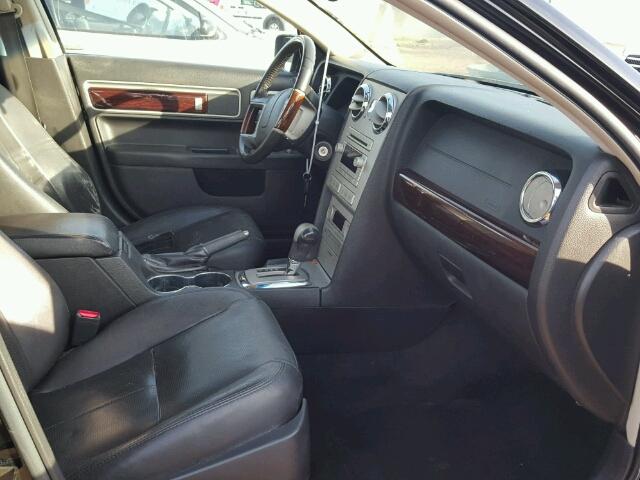 3LNHM26T48R620510 - 2008 LINCOLN MKZ შავი ფოტო 5