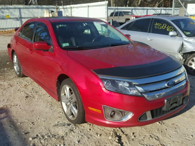 3FAHP0KCXAR392059 - 2010 FORD FUSION SPO RED photo 1