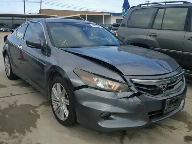 1HGCS2B84BA001527 - 2011 HONDA ACCORD EXL GRAY photo 1