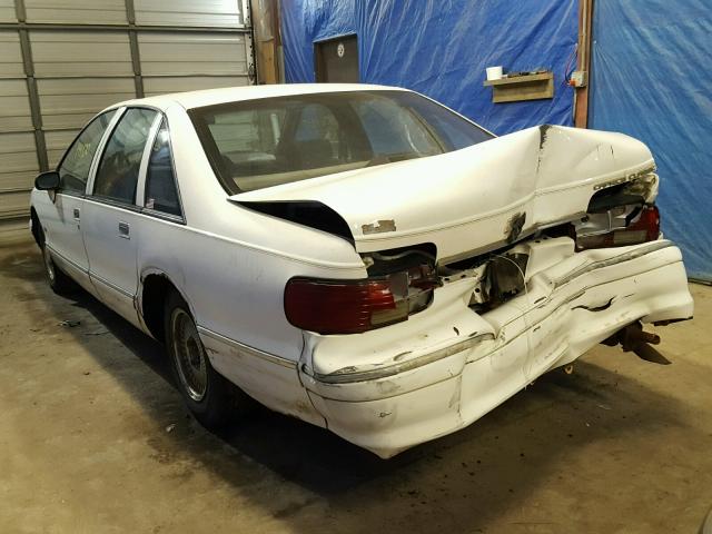 1G1BN53EXPR116481 - 1993 CHEVROLET CAPRICE CL WHITE photo 3