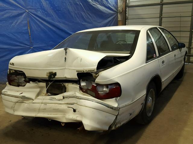 1G1BN53EXPR116481 - 1993 CHEVROLET CAPRICE CL WHITE photo 4