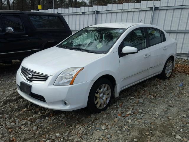 3N1AB6AP4AL626977 - 2010 NISSAN SENTRA 2.0 WHITE photo 2