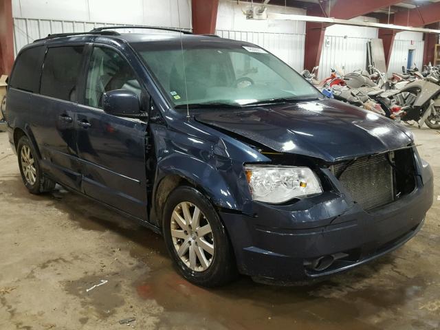 2A8HR54P28R134435 - 2008 CHRYSLER TOWN & COU BLUE photo 1