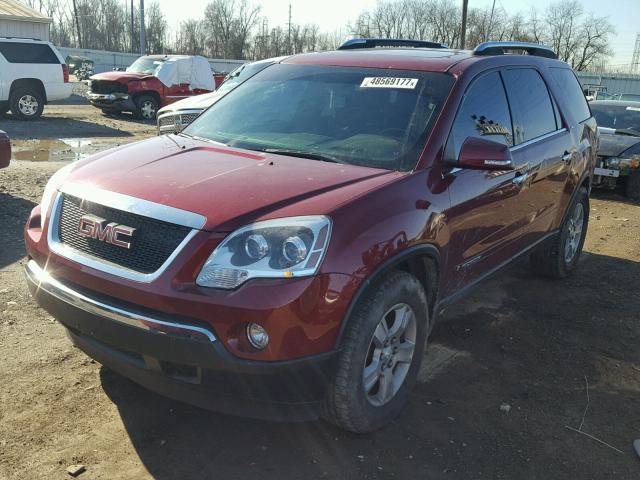 1GKER23788J174666 - 2008 GMC ACADIA SLT Bordo foto 2