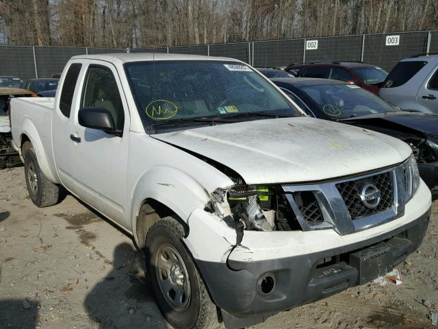 1N6BD0CTXAC436130 - 2010 NISSAN FRONTIER K WHITE photo 1