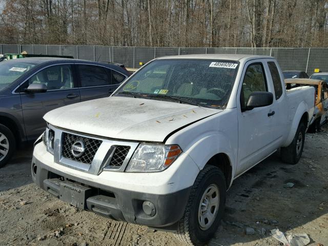 1N6BD0CTXAC436130 - 2010 NISSAN FRONTIER K WHITE photo 2