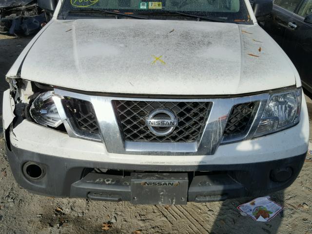 1N6BD0CTXAC436130 - 2010 NISSAN FRONTIER K WHITE photo 7