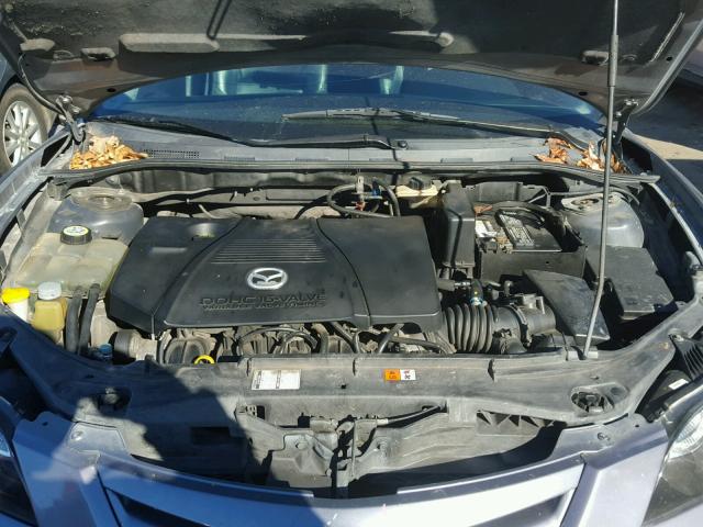 JM1BK123841197158 - 2004 MAZDA 3 S GRAY photo 7