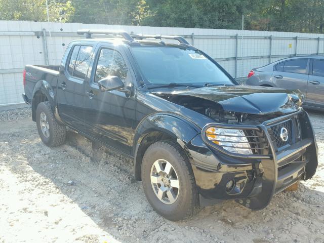 1N6AD0EV7CC412431 - 2012 NISSAN FRONTIER S BLACK photo 1