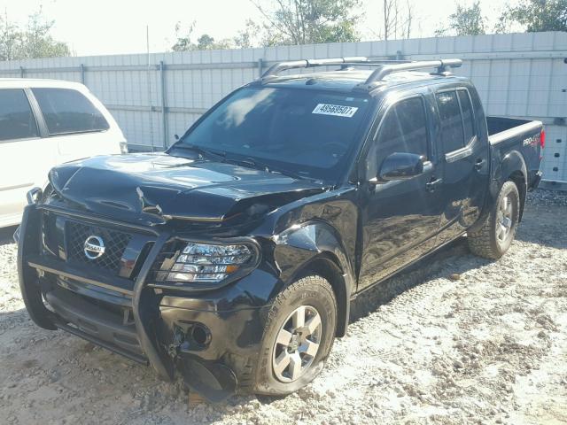 1N6AD0EV7CC412431 - 2012 NISSAN FRONTIER S BLACK photo 2