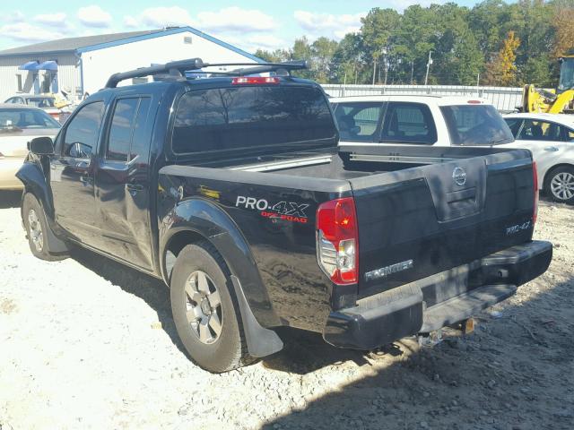 1N6AD0EV7CC412431 - 2012 NISSAN FRONTIER S BLACK photo 3