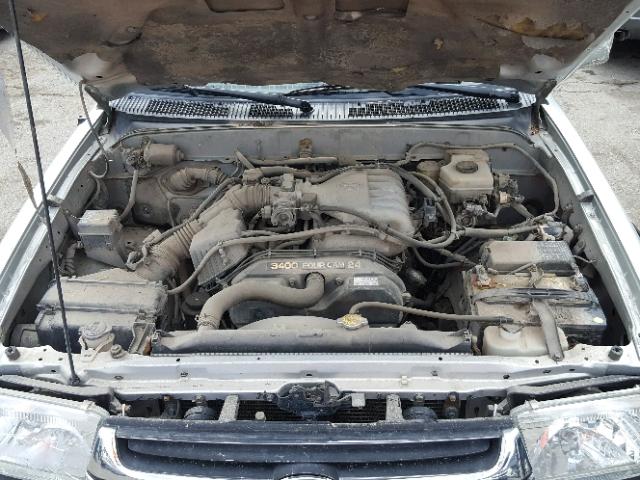 JT3HN86R810358770 - 2001 TOYOTA 4RUNNER SILVER photo 7