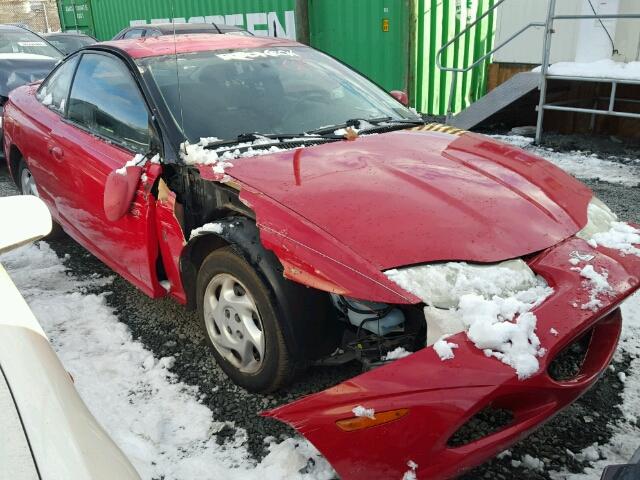 1G8ZY12722Z279055 - 2002 SATURN SC2 RED photo 1