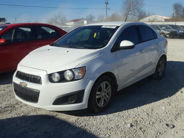 1G1JA5SH9C4140393 - 2012 CHEVROLET SONIC LS 白色 照片 2