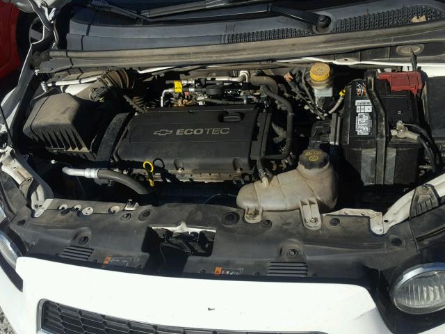 1G1JA5SH9C4140393 - 2012 CHEVROLET SONIC LS 白色 照片 7