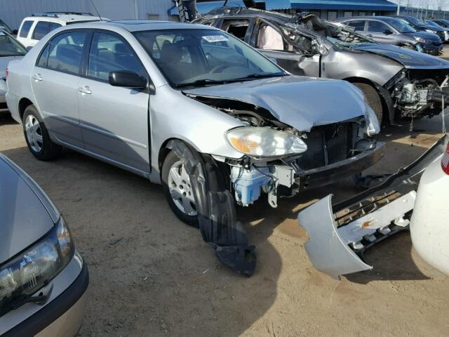 1NXBR32E15Z446310 - 2005 TOYOTA COROLLA CE SILVER photo 1