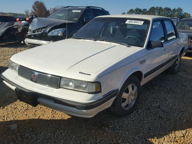 1G3AL54N0N6381383 - 1992 OLDSMOBILE CUTLASS CI WHITE photo 2