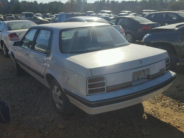 1G3AL54N0N6381383 - 1992 OLDSMOBILE CUTLASS CI WHITE photo 3