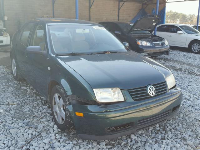 3VWSA29M6YM132483 - 2000 VOLKSWAGEN JETTA GLS GREEN photo 1