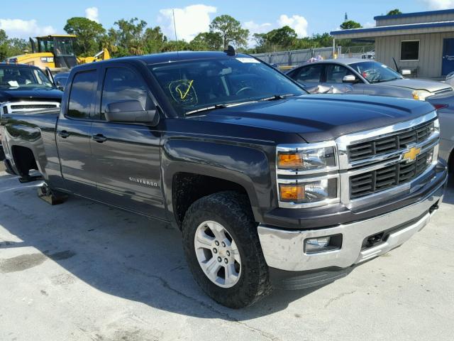 1GCVKRECXFZ291845 - 2015 CHEVROLET SILVERADO BLACK photo 1