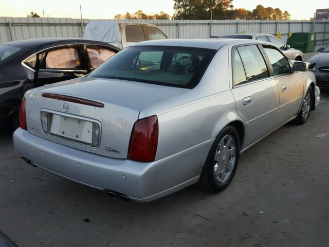 1G6KF57902U248997 - 2002 CADILLAC DEVILLE DT SILVER photo 4