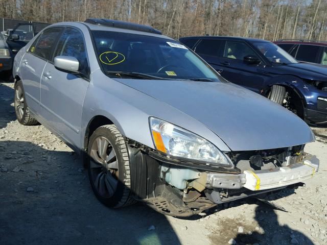 1HGCM56804A107353 - 2004 HONDA ACCORD EX SILVER photo 1