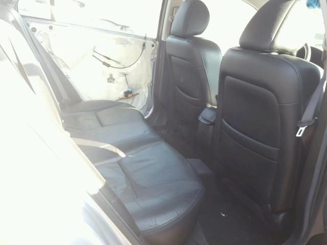 1HGCM56804A107353 - 2004 HONDA ACCORD EX SILVER photo 6