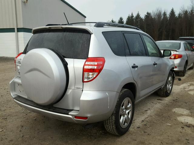 JTMBF4DV2CD043708 - 2012 TOYOTA RAV4 SILVER photo 4