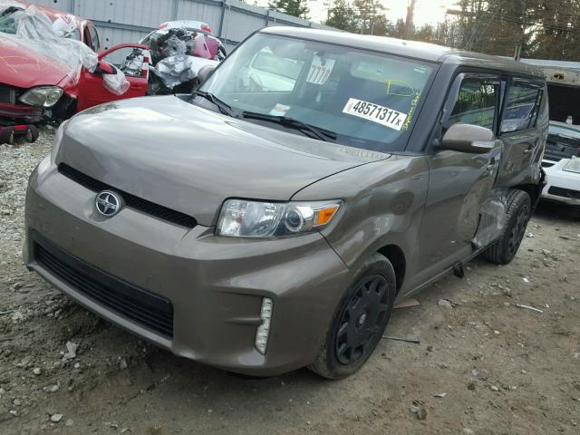 JTLZE4FE6DJ037870 - 2013 TOYOTA SCION XB Marrón foto 2