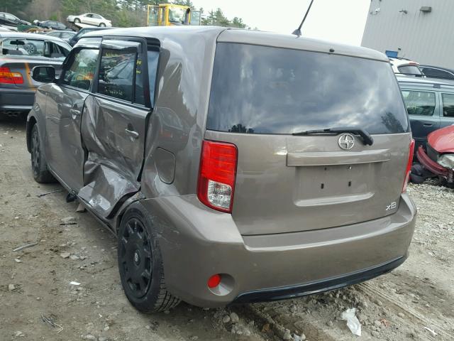 JTLZE4FE6DJ037870 - 2013 TOYOTA SCION XB TAN photo 3