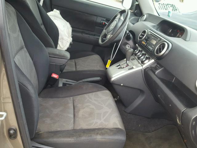 JTLZE4FE6DJ037870 - 2013 TOYOTA SCION XB Marrón foto 5