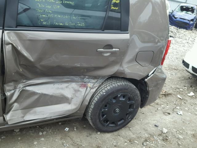 JTLZE4FE6DJ037870 - 2013 TOYOTA SCION XB Marrón foto 9