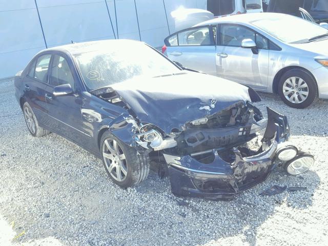 WDBUF56XX7B024420 - 2007 MERCEDES-BENZ E 350 BLUE photo 1