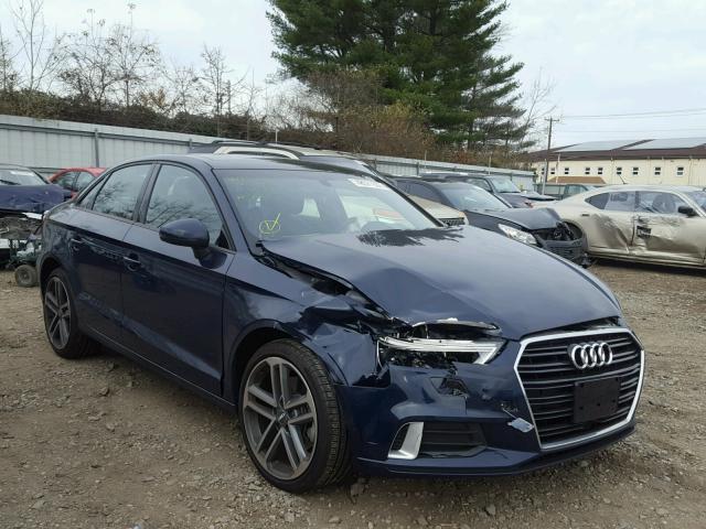 WAUAUGFFXH1062019 - 2017 AUDI A3 PREMIUM BLUE photo 1