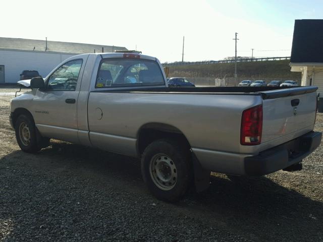 1D7HA16N06J225844 - 2006 DODGE RAM 1500 S SILVER photo 3