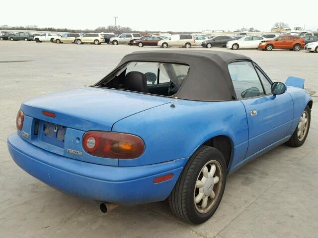 JM1NA3519L0145242 - 1990 MAZDA MX-5 MIATA BLUE photo 4