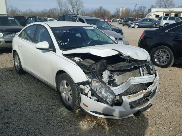 1G1PC5SB5E7161324 - 2014 CHEVROLET CRUZE LT WHITE photo 1