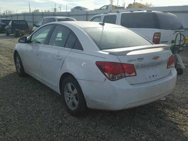 1G1PC5SB5E7161324 - 2014 CHEVROLET CRUZE LT WHITE photo 3