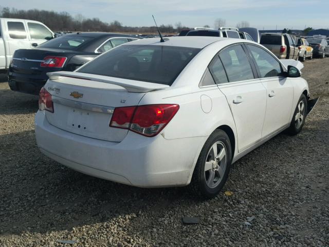 1G1PC5SB5E7161324 - 2014 CHEVROLET CRUZE LT WHITE photo 4