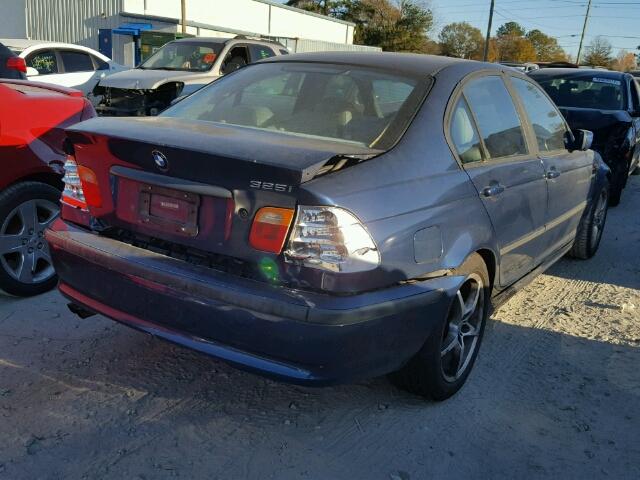 WBAET37433NJ34514 - 2003 BMW 325 I BLUE photo 4