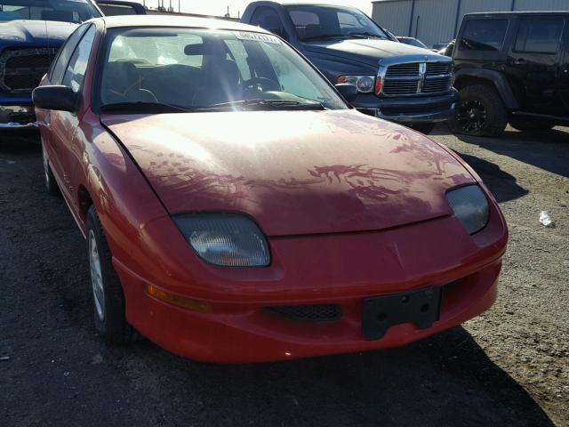 3G2JB5246WS831701 - 1998 PONTIAC SUNFIRE SE RED photo 1