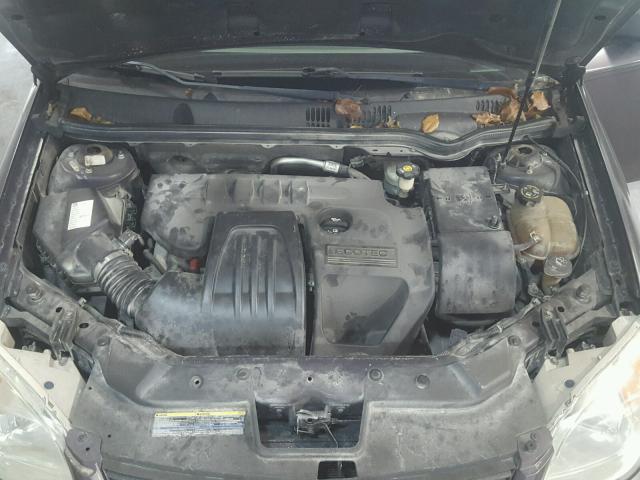 1G1AK55F367627759 - 2006 CHEVROLET COBALT LS GRAY photo 7