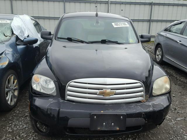 3GNDA13D17S620143 - 2007 CHEVROLET HHR LS Negro foto 9