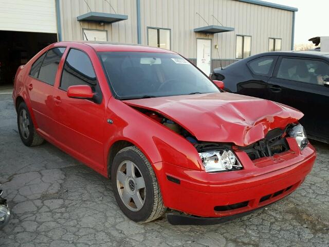 3VWSE69M52M146328 - 2002 VOLKSWAGEN JETTA GLS RED photo 1