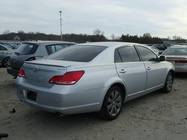 4T1BK36B87U170361 - 2007 TOYOTA AVALON XL SILVER photo 4