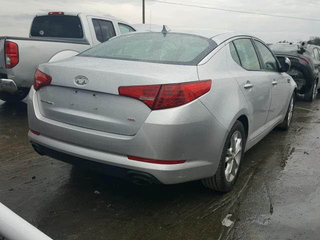 5XXGM4A79CG020613 - 2012 KIA OPTIMA LX SILVER photo 4