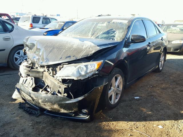 4T1BF1FK4CU086671 - 2012 TOYOTA CAMRY BASE BLACK photo 2