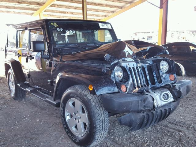 1J4BA5H11BL562212 - 2011 JEEP WRANGLER U BLACK photo 1